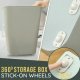Home adhesive ball pulley universal wheel - 4PCS